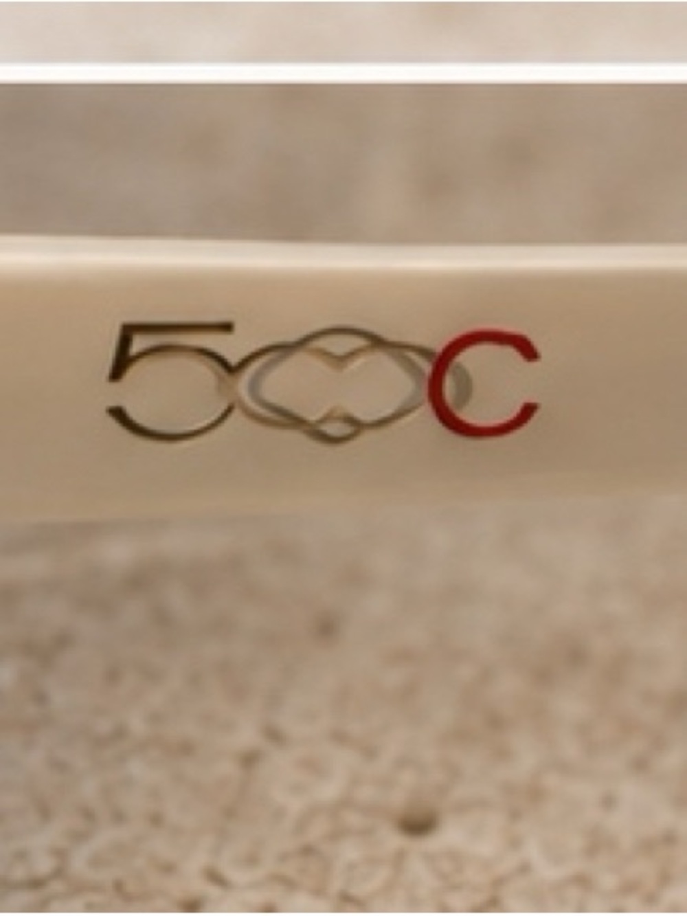Rare Italia Independent x Fiat 500C Velvet Sunglasses Burgundy - Picture 6 of 8